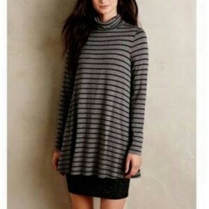 Anthropologie Bailey44 Turtleneck Stretchy Layered Office Career Work Dress XL